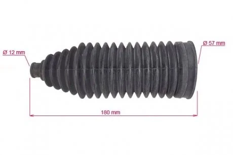 Пильовик рульової рейки MERCEDES SPRINTER W904 95-98, MERCEDES SPRINTER W905 98-02, MERCEDES SPRINTER MSG ME213DUSTER