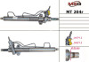 Рулевая рейка с ГУР восстановленная MITSUBISHI PAJERO III Canvas Top (V60, V70) 00-06 MT204R