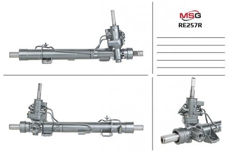 Рульова рейка з ГУР відновлена RENAULT ESPACE IV (JK0/1_) 02-05 MSG RE257R