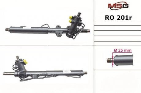 Рульова рейка з ГУР відновлена ROVER 25 (RF) 99-05 MSG RO201R