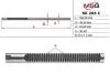 Шток рульової рейки з ГУР SKODA FABIA 2000-2007, VW POLO 2004-2009 SK203C
