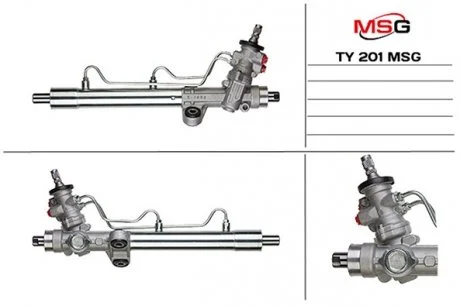 Рульова рейка з ГУР нова TOYOTA AVENSIS (_T22_) 97-03,AVENSIS Liftback (_T22_) 97-03 MSG TY201