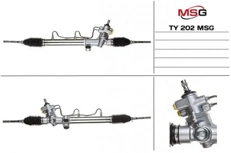 Рулевая рейка с ГУР новая TOYOTA CARINA E (_T19_) 92-97,CARINA E Sportswagon (_T19_) 93-97 MSG TY202 (фото 1)