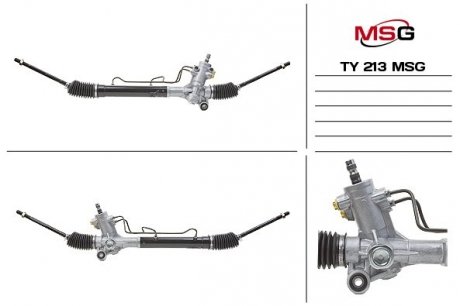 Рулевая рейка с ГУР новая TOYOTA RAV-4 2 2000-2005 MSG TY213 (фото 1)