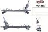 Рулевая рейка с ГУР новая VOLVO C30 06-,S40 II (MS) 04-,V50 (MW) 04- VO215