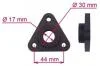 Ступиця насоса ГУ BMW 5 1998-2000,AUDI A4 1996- 2001,FIAT TIPO 1988-1991 MSG VW001HUB (фото 2)