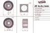 Ротор, статор і пластини насоса г/п AUDI,BMW,MAYBACH,MERCEDES-BENZ,OPEL,VW VW001ROTOR1