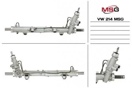 Рулевая рейка VW T5 03- MSG VW 214
