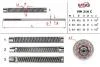 Шток рулевой рейки с ГУР AUDI Q7 06 -;PORSCHE CAYENNE 02-;VW TOUAREG 02- VW216C