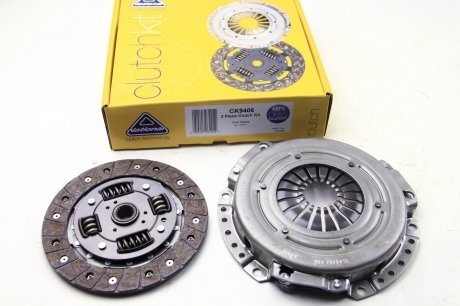 Комплект зчеплення Fiesta IV/V/Mazda 121 1.0-1.4 i 95- (190mm) National CK9406