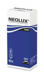Лампа розжарювання 12V W1,2W 1,2W W2X4,6D STANDARD Univ NEOLUX N286