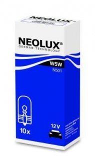 Лампа габ W5W(12v5w) NEOLUX N501 (фото 1)