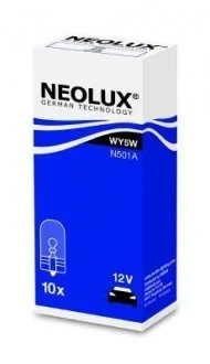 Автолампа 12V 5W (підсвічування фари) (помаранчева) Univ NEOLUX N501A