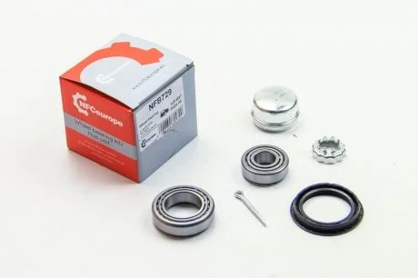 Подшипник ступицы зад. Golf I/II/III/Passat B2/B3/B4/Caddy Pickup 97>01/Audi 80 NFC Europe NFB729