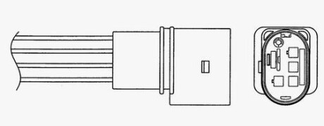 Кисневий датчик випускної системи ДВЗ NGK LZA07-V2