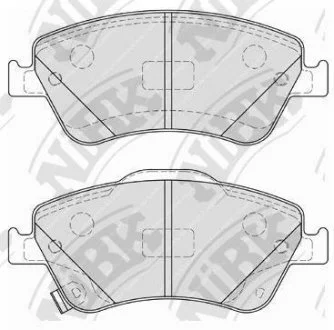 Колодки гальмівні (без датчика)) NiBK PN1835