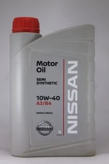 Масло моторное Motor Oil 10W-40 1л NISSAN Ke90099932