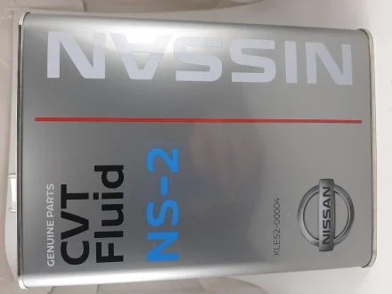 Масло для вариатора CVT NS-2 4л NISSAN KLE5200004