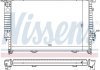 Радіатор охолодження BMW 5 E34 (88-) 525 tds NISSENS 60693A (фото 1)