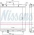 Радіатор охолодження NISSENS 61277 (фото 1)
