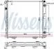 Радиатор MB E W 124(84-)200(+)[OE 124 500 02 03] NISSENS 62751A (фото 1)