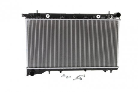 Радиатор охлаждения SUBARU FORESTER (02-) 2.0/2.5 (уголки в комплекте) NISSENS 67712 (фото 1)
