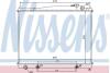 Радиатор INFIN QX 35(+)[OE 2140-OW810] NISSENS 68715 (фото 1)