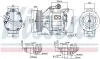 KOMPRESOR KLIMATYZACJI TOYOTA NISSENS 890323 (фото 10)