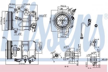 Компресор кондиціонера First Fit NISSENS 890375