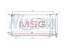 Конденсатор кондиционера HONDA CR-V (02-) 2.0/2.4i (пр-во Nissens) 94772