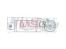 Осушитель PUCH GW W 461(90-)290 GD(+)[OE 140 830 01 83] NISSENS 95076 (фото 1)