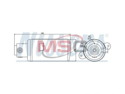 Осушитель PUCH GW W 461(90-)290 GD(+)[OE 140 830 01 83] NISSENS 95076