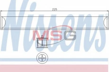 Радіатор First Fit NISSENS 95404