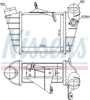 Радіатор наддуву NISSENS 961200