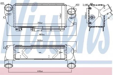 Интеркулер NISSENS 96192