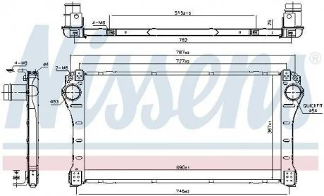 Інтеркулер NISSENS 96401