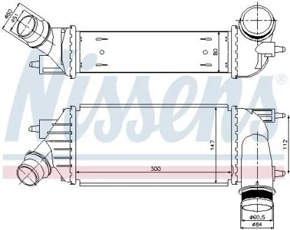 Интеркулер NISSENS 96467