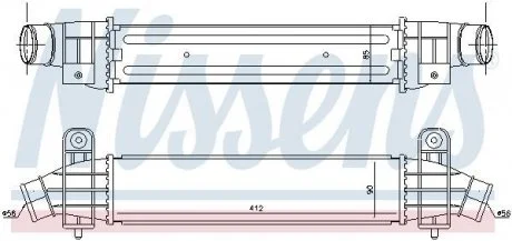 Радиатор NISSENS 96702