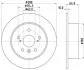 Диск тормозной задний Toyota Camry 2.0, 2.4, 3.0 (93-06) (ND1001K) NISSHINBO