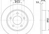 Диск гальмівний задній Mazda 3 1.4, 1.6, 2.2 (04-) (ND5008K) NISSHINBO