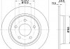 Диск гальмівний задній Mazda 3, 5 2.0, 2.2, 2.3, 2.5 (05-) (ND5017) NISSHINBO