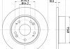 Диск гальмівний задній Honda Accord 2.0, 2.2, 2.4 (03-08) (ND8004K) NISSHINBO