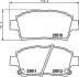 Колодки тормозные дисковые передние Toyota Corolla 1.4, 1.8 (01-07),Prius Hybrid 1.5 (03-09) Nisshinbo NP1005 (фото 1)