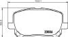 Колодки гальмові дискові передні Toyota Avensis 2.0, 2.4 (01-11) (NP1009) NISSHINBO