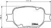 Колодки гальмові дискові передні Toyota Corolla 1.6, 1.8 (14-) (NP1021) NISSHINBO