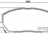 Колодки тормозные дисковые передние Lexus RX 300 3.0 (00-03) (NP1041) NISSHINBO