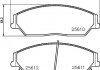 Колодки гальмові дискові передні Toyota Camry 2.0, 2.5 (11-)/BYD M6, S6 2.0, 2.4 (10-) (NP1052) NISSHINBO