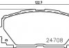 Колодки гальмові дискові передні Toyota Yaris 1.3, 1.5, 1.8 (05-) (NP1060) NISSHINBO