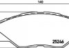 Колодки гальмові дискові передні Toyota Hilux 2.5 (05-) (NP1061) NISSHINBO