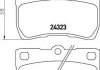 Колодки тормозные дисковые задние Lexus IS 250, 200d, 220d, Lexus GS 300, 430, 450h (05-) (NP1067) NISSHINBO